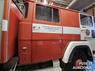 Parduodamas gaisrinis automobilis Magirus-Deutz 1980 m. dyzelinis, pradinė kaina 5000 EUR
