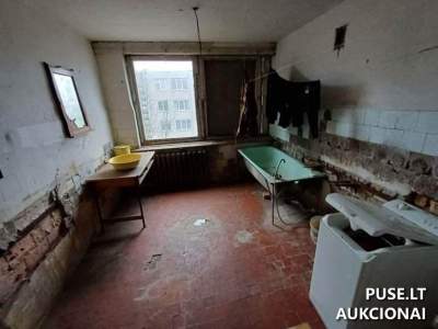 Parduodamas mažas 15.08 kv.m. butas Baisogaloje, Grinkiškio g. 9, pradinė kaina 900 EUR - Turto banko aukcionas