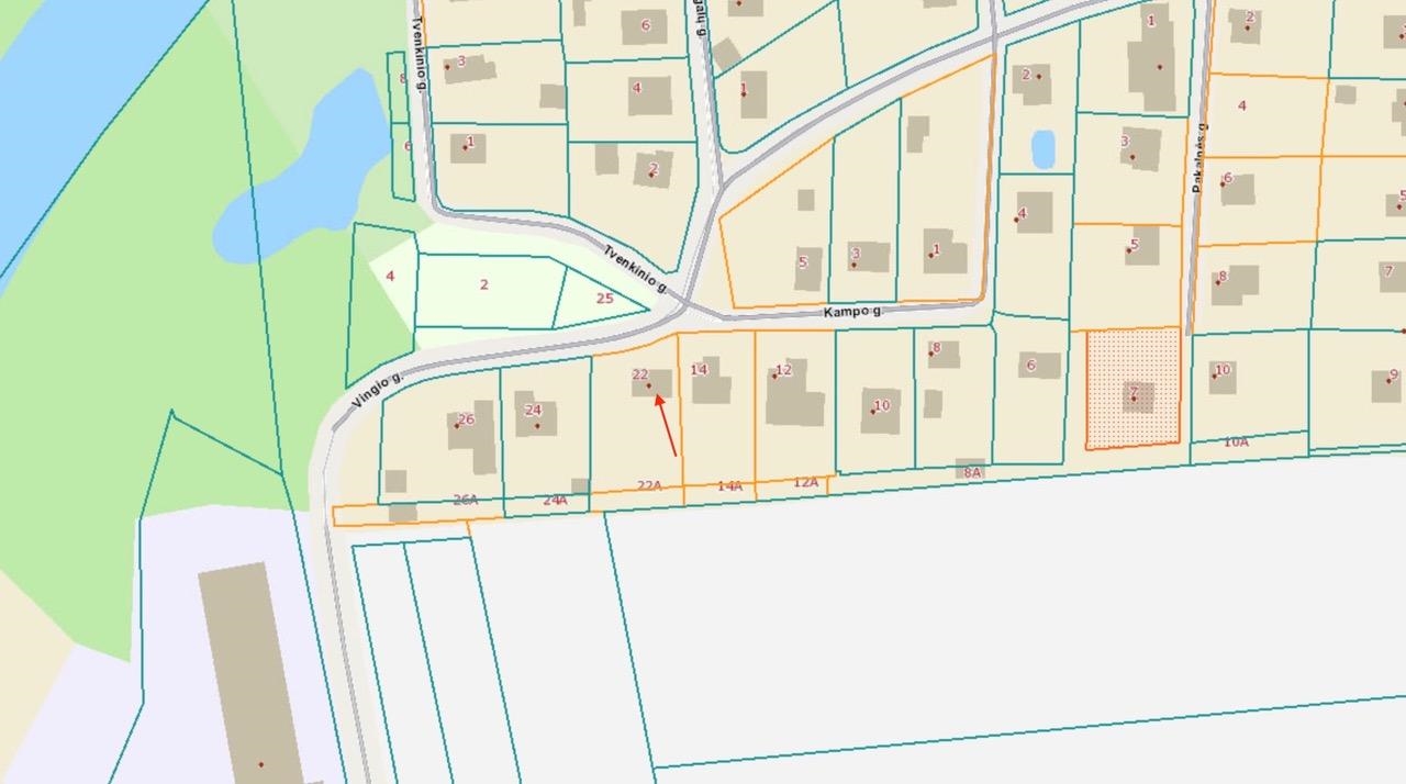 Žemės sklypas Sklypai Vingio g. 22, 38473 Bygailiai, Lithuania 1