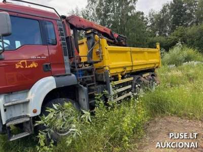 Krovininis automobilis MAN H56 (N3 klasė) 2004 m. parduodamas aukcione už 28800 EUR