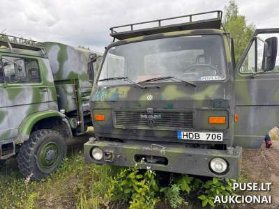 Krovininis automobilis VW-MAN 8.136 dyzelinas su motogeneratoriumi pradinė kaina 7750 EUR