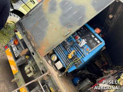 Krovininis automobilis MAN 8.136FAE parduodamas aukcione už 8250 EUR su virinimo generatoriumi