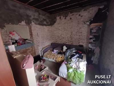 Mažas butas Šiaulių rajone, Drąsučių kaime, Melioratorių g. 7, su 1/1 dalimi, pradinė kaina 1500 EUR