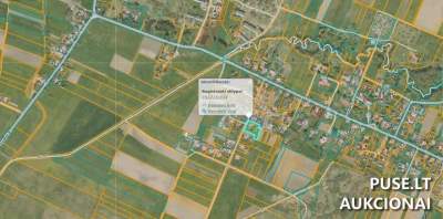 Žemės sklypo dalis Skuodo rajone, Notėnų kaime 1518 EUR - Gyvenamosios teritorijos, mažaaukščių statybai