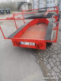 Speciali puspriekabė - Priekaba valčiai Brig