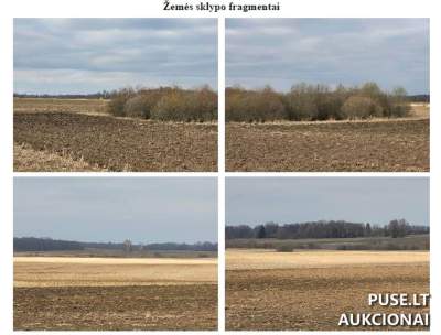 Žemės ūkio paskirties sklypas Anykščių r. sav., Kunigiškių I k., 1.86 ha, pradinė kaina 4500 EUR