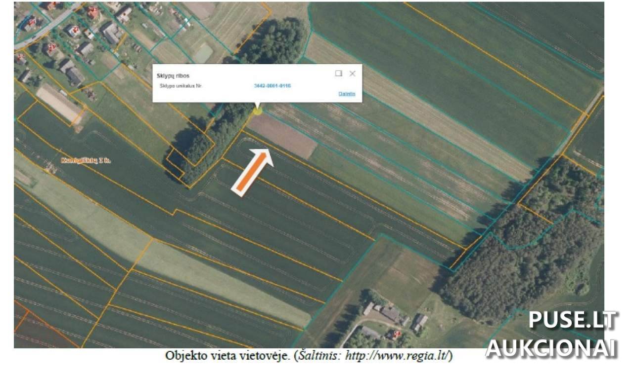 Žemės sklypas Sklypai Kunigiškiai, 29244 Anykščiai District Municipality, Lithuania 1