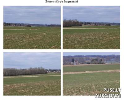 0.69 ha žemės ūkio paskirties sklypas Anykščių r. sav., Kunigiškių I k. aukcione nuo 1680 EUR