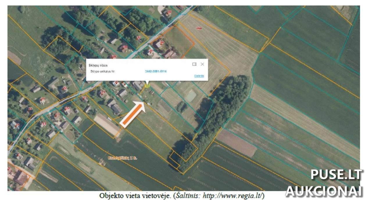 Žemės sklypas Sklypai Kunigiškiai, 29244 Anykščiai District Municipality, Lithuania 1