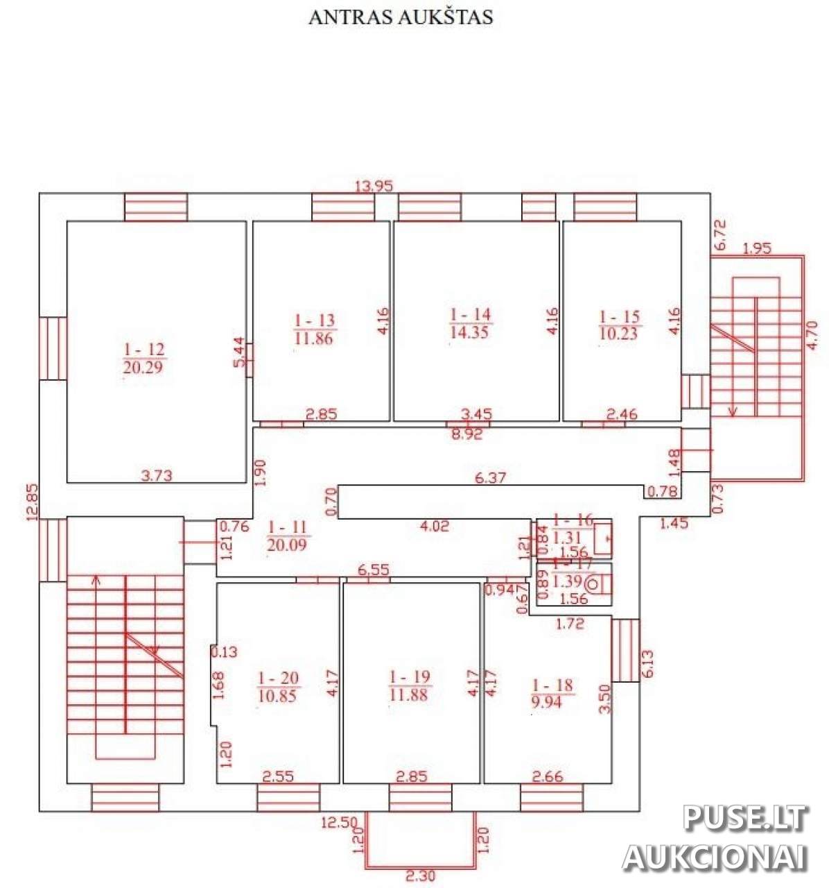 Nuomojamas turtas: Administracinis pastatas Pastatai Ankštoji g. 1A, Vilnius, 01109 Vilniaus m. sav., Lithuania 6
