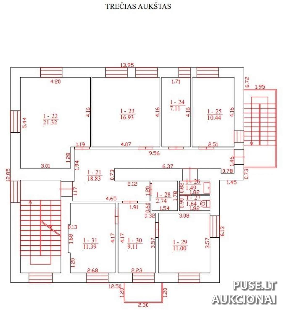Nuomojamas turtas: Administracinis pastatas Pastatai Ankštoji g. 1A, Vilnius, 01109 Vilniaus m. sav., Lithuania 7
