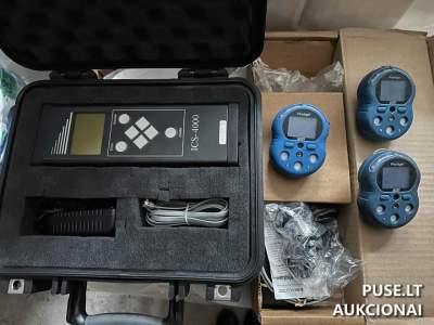 Dujų analizatoriai, radionuklidų identifikatorius ir radijo stotys Kaune, pradinė kaina 80 EUR