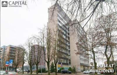 Nuomojamos administracinės patalpos Vilniuje, A. Juozapavičiaus g. 9, 139 kv. m. bendras plotas, pradinė nuomos kaina 0 EUR