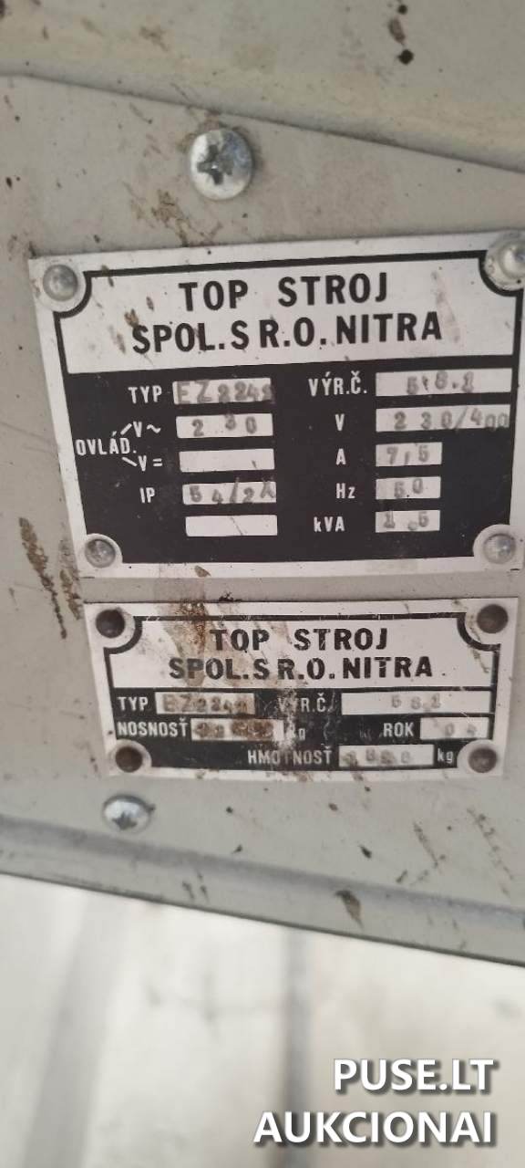 Keturių kolonų keltuvas TOP STROJ Kitas turtas 1