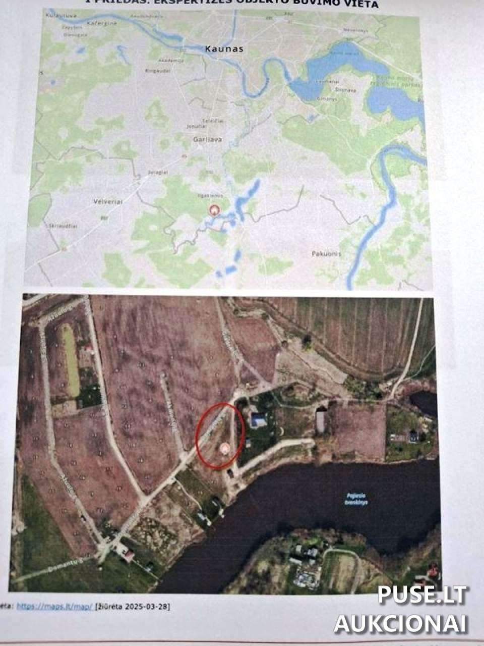 Žemės sklypas Sklypai Domantų g. 21, Pajiesys, 53293 Kauno r. sav., Lithuania 2