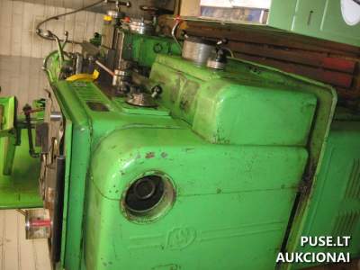 Pramoninės staklės 1K62 sriegimo aukcionas Panevėžyje pradinė kaina 1500 EUR