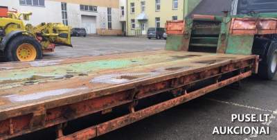 Specialios paskirties naudotas balninis tralas 25t Klaipėdoje pradinė kaina 5000 EUR