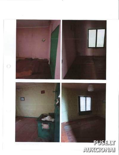 Gyvenamasis namas Kelmės r. sav., Užventyje, Ventos g. 6, pradinė kaina 7914 EUR