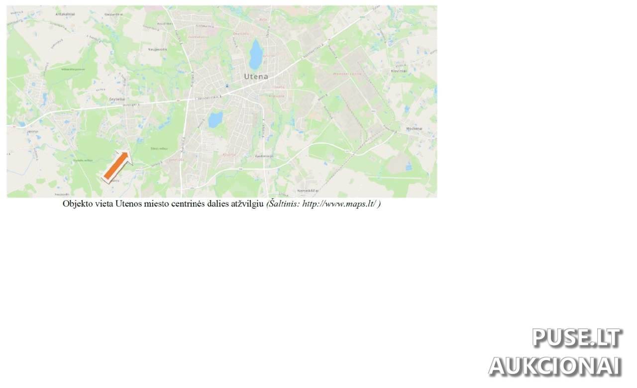 Žemės sklypas Sklypai Girių g. 1, 28104 Utena, Lithuania 1