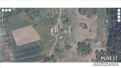 Parduodama 47/100 dalis gyvenamojo namo Šiaulių r. sav., Bunokiškės k. nuo 3574 EUR