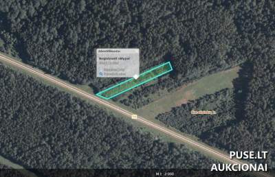 Žemės ūkio paskirties sklypo dalis Šalčininkų r. 0.13 ha už 240 EUR