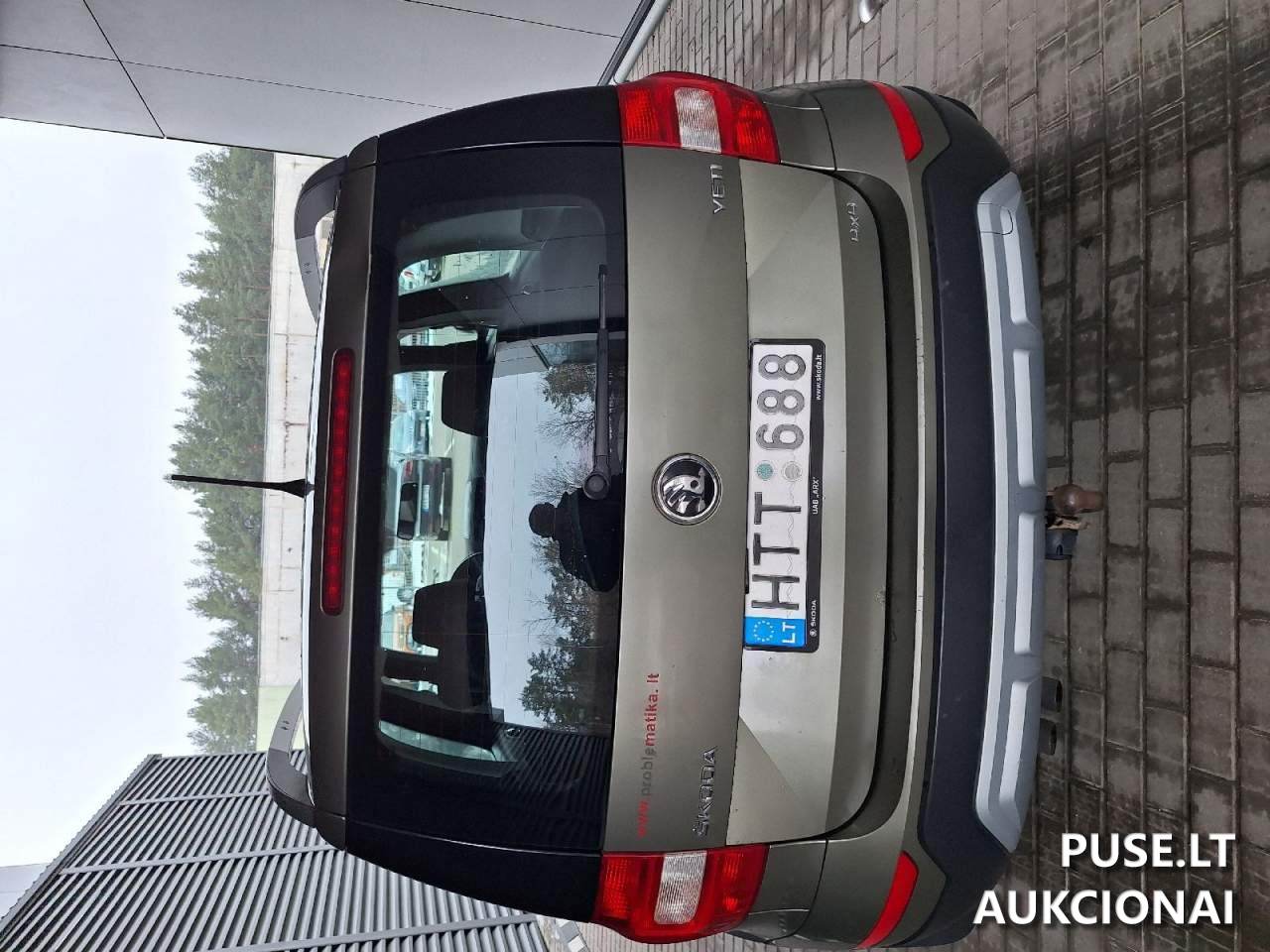 Škoda Yeti Lengvasis automobilis 11