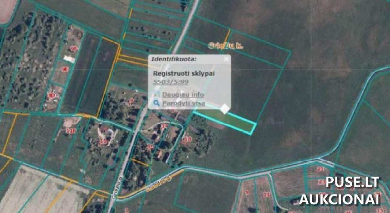 Žemės sklypas Sklypai Griežių gatvė, 96254 Klaipėdos r. sav., Lithuania 2