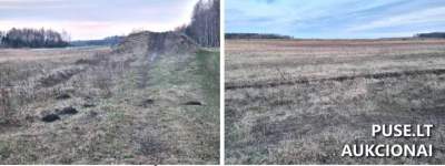 Žemės ūkio paskirties sklypas Klaipėdos rajone, Juodikių kaime, pradinė kaina 4740 EUR