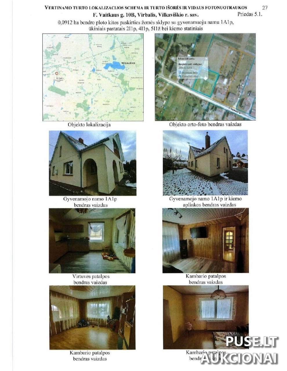 Žemės sklypas Sklypai F. Vaitkaus g. 10B, 70385 Virbalis, Lithuania 2