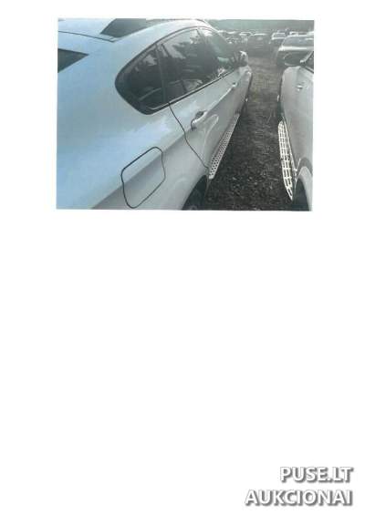 Keleivinis automobilis BMW X6 xDrive35d 2010m. dyzelis antstolių aukcione nuo 6696 EUR
