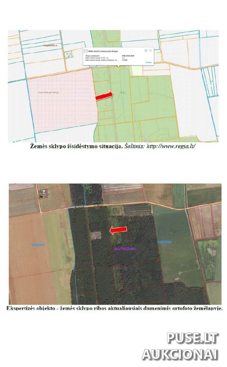 Žemės sklypas Sklypai Biržai District Municipality, Lithuania 1
