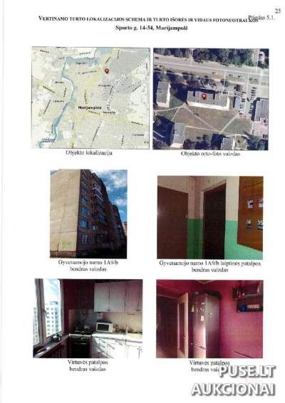 1 Kambario Butas Marijampolėje, Sporto g. 14, 23040 EUR pradinė kaina