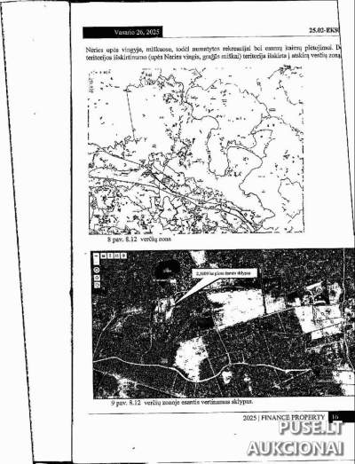 Parduodama 5/54 dalis žemės ūkio sklypo Elektrėnų sav. Ešerinės vs. už 728 EUR
