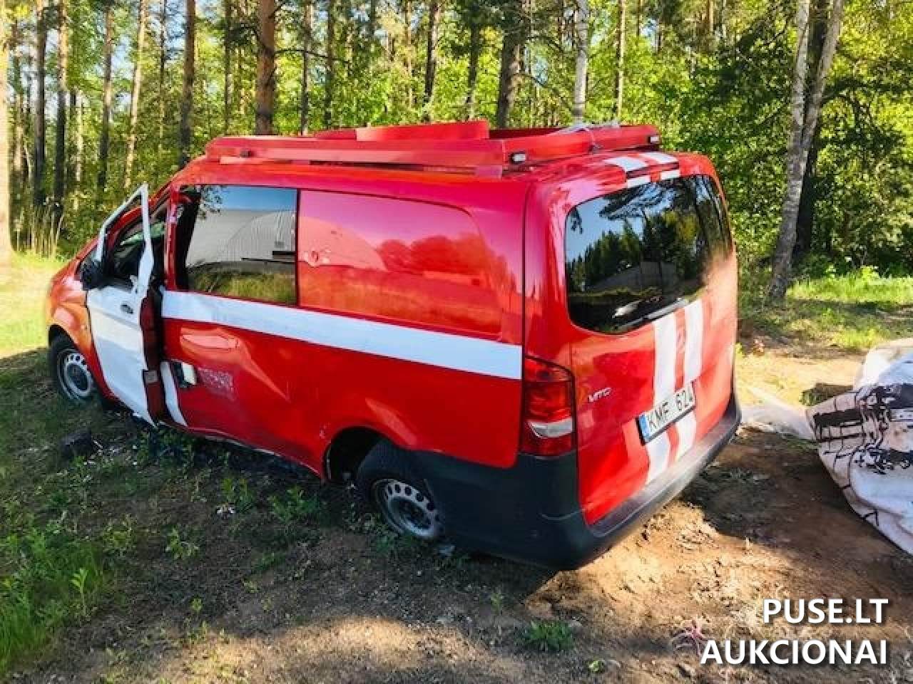 Specialusis štabo automobilis Mercedes-Benz Vito Krovininis automobilis iki 3,5t. 4