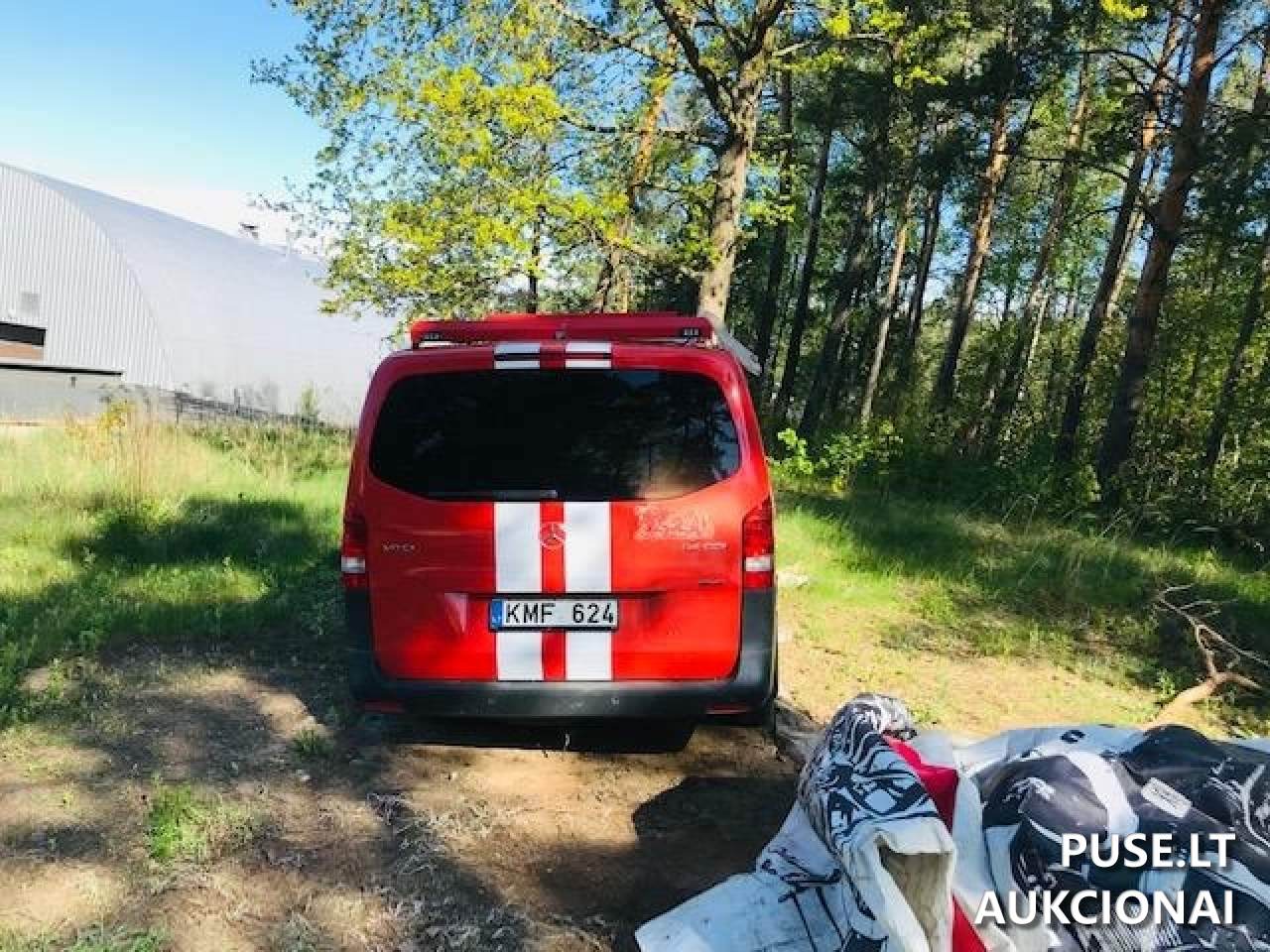 Specialusis štabo automobilis Mercedes-Benz Vito Krovininis automobilis iki 3,5t. 5