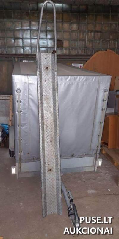 Pakartotinis priekabos TAURAS 700-02 aukcionas Vilniuje, pradinė kaina 600 EUR