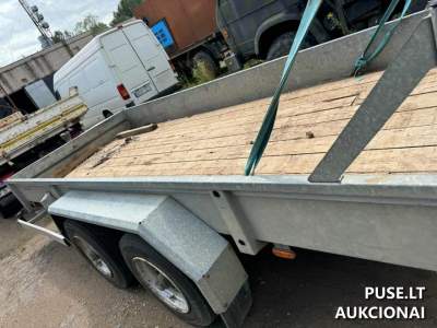 3.5t priekaba HUMBAUR HBT HS 895020 BS 2018 m. pradžia 5000 EUR aukcione