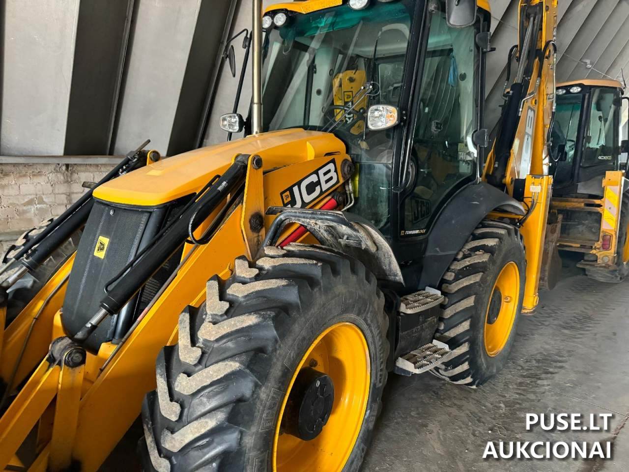 JCB 4CX ECO T4 Traktoriai, savaeigės mašinos, priekabos, puspriekabės 2