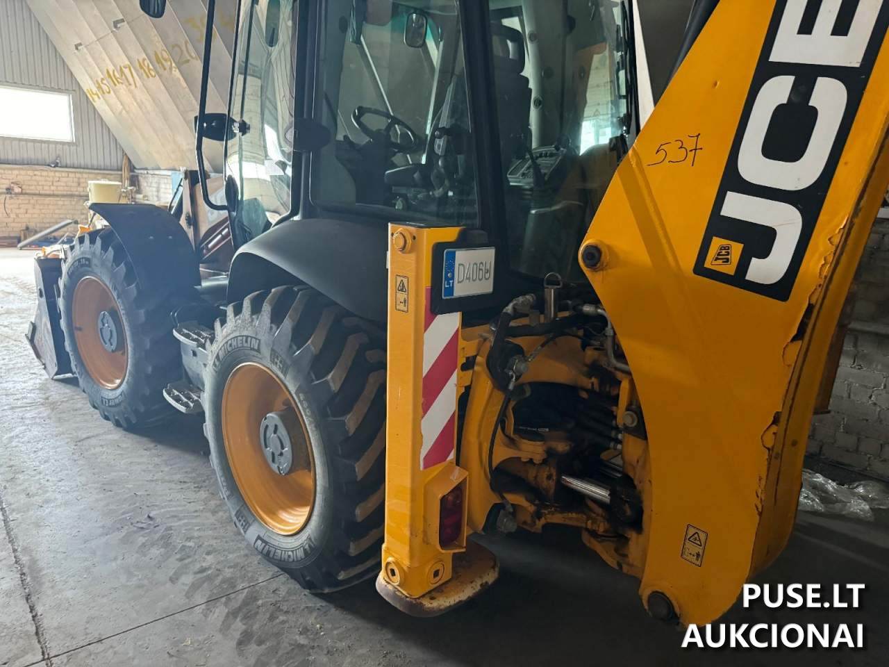 JCB 4CX ECO T4 Traktoriai, savaeigės mašinos, priekabos, puspriekabės 3