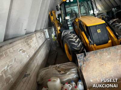 Traktorius - ekskavatorius JCB 4CX ECO T4 2018m. pradinė kaina 55000 EUR