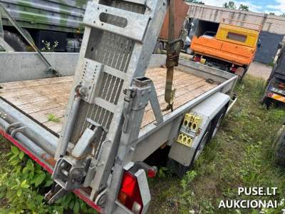 Parduodama 2018 m. HUMBAUR HBT priekaba aukcione Šiauliuose, pradinė kaina 5000 EUR