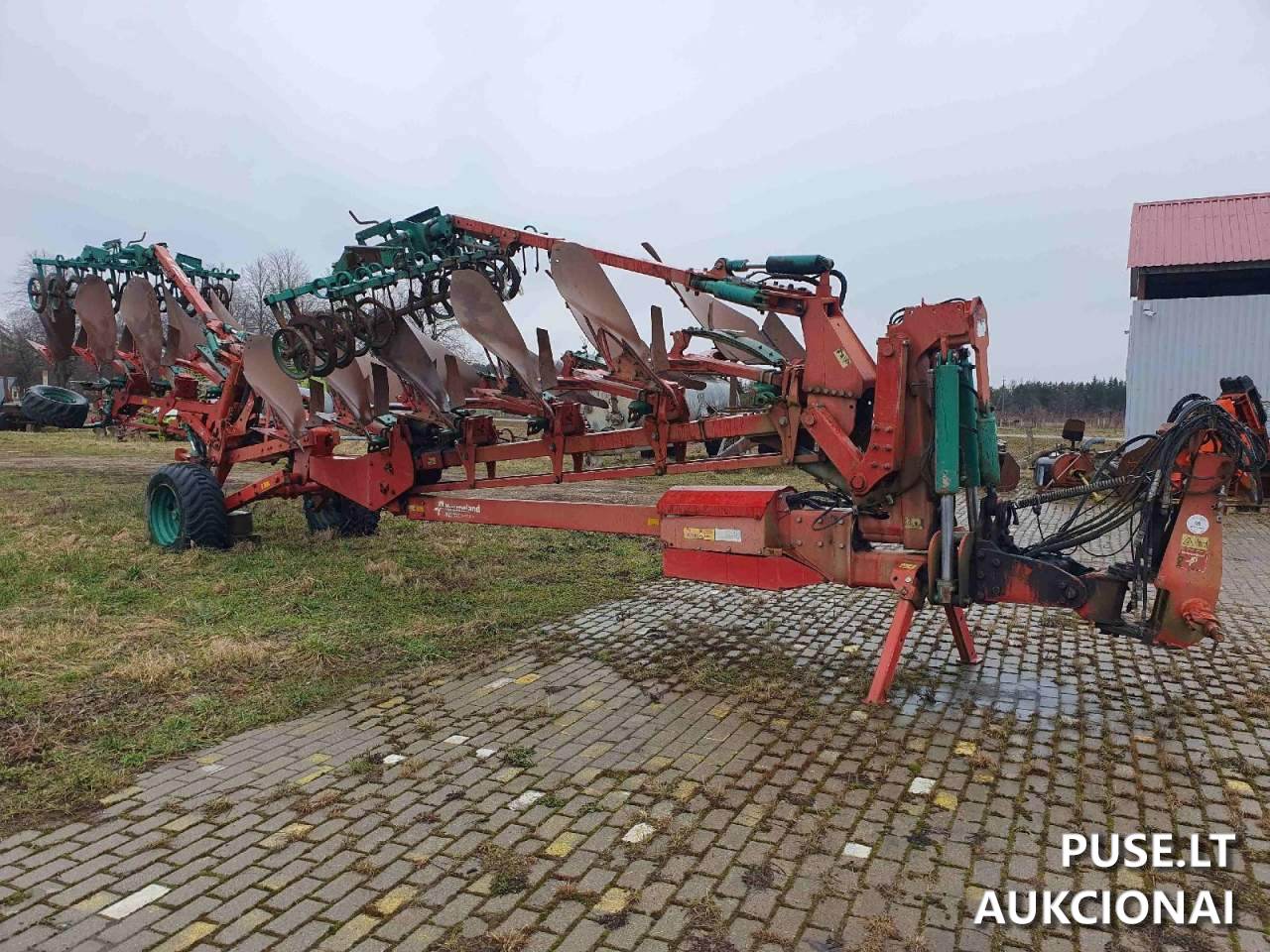 Pusiau pakabinamas apverčiamas plūgas Kverneland PW-100-8 (5+3) Mašinos ir įrengimai 2