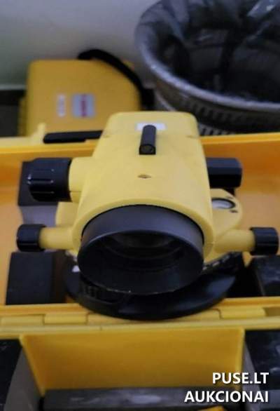 BUILDER T100 teodolito komplektas aukcione Šiauliuose nuo 714 EUR
