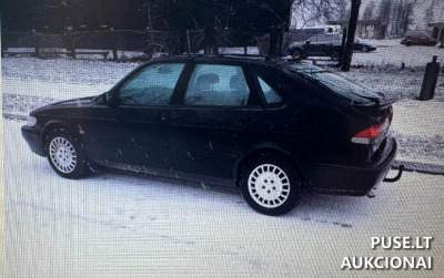 Lengvasis automobilis SAAB 9-3 1999 m. dyzelinas už 790 EUR viešame aukcione