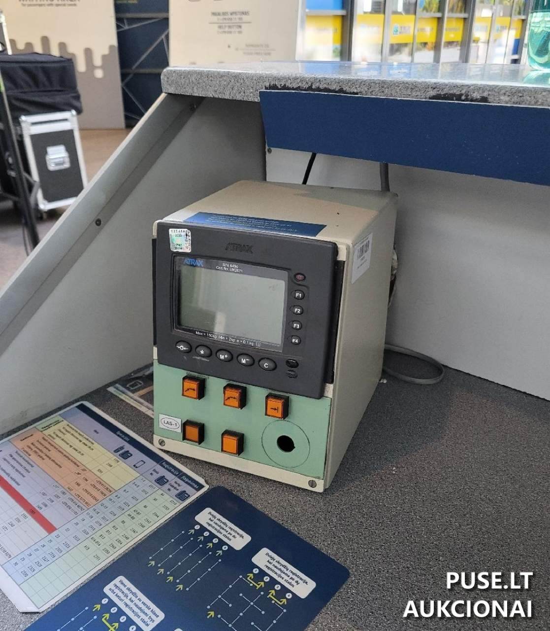 Elektroninės svarstyklės, 8 vnt (10-18 eilės) Mašinos ir įrengimai 1