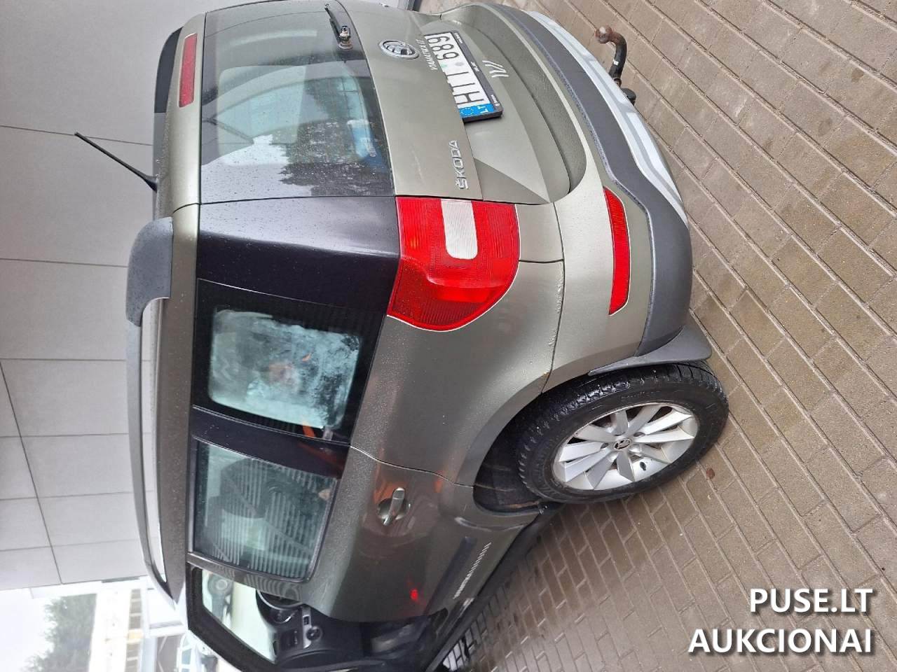 Škoda Yeti Lengvasis automobilis 9