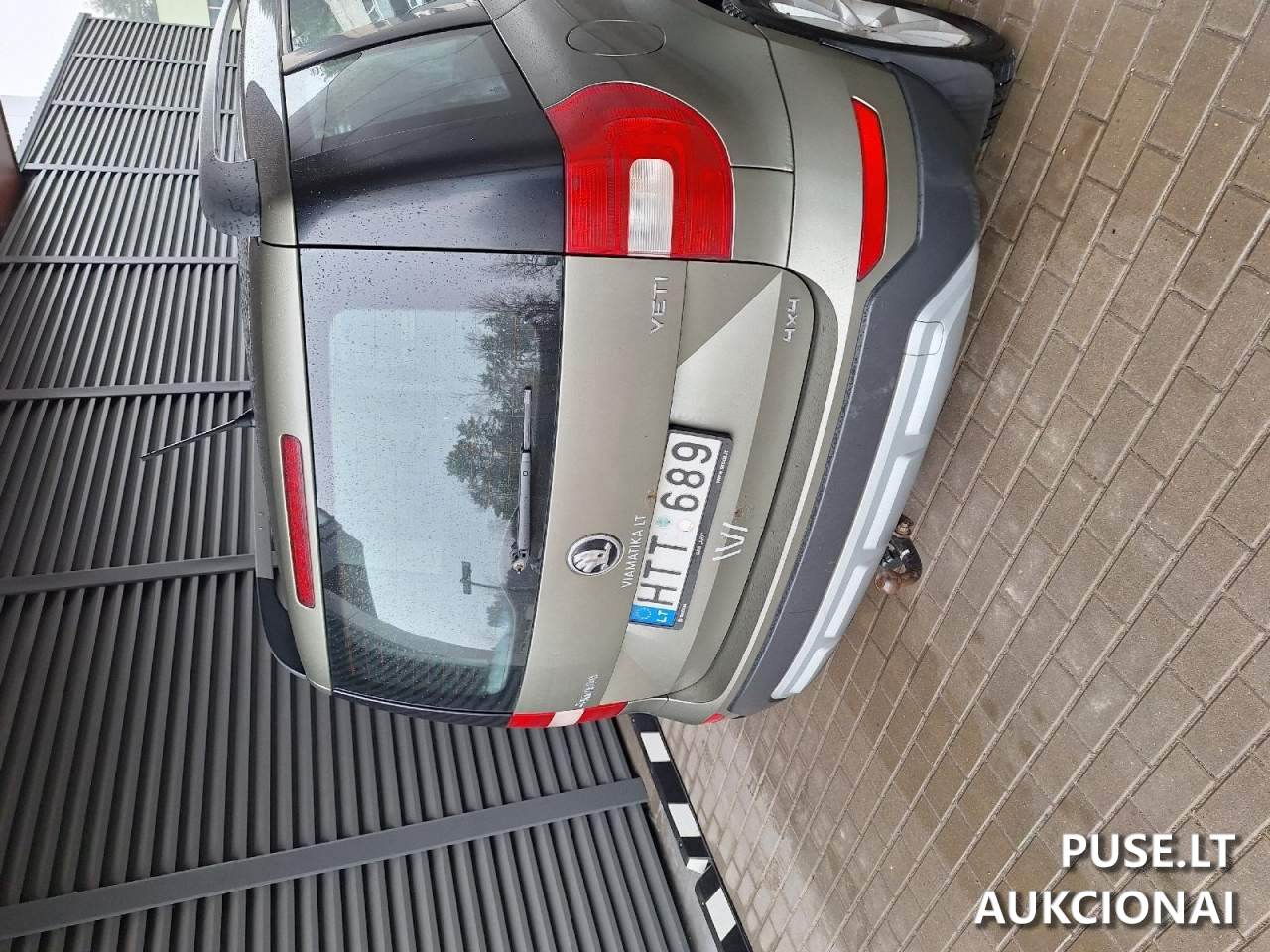 Škoda Yeti Lengvasis automobilis 10