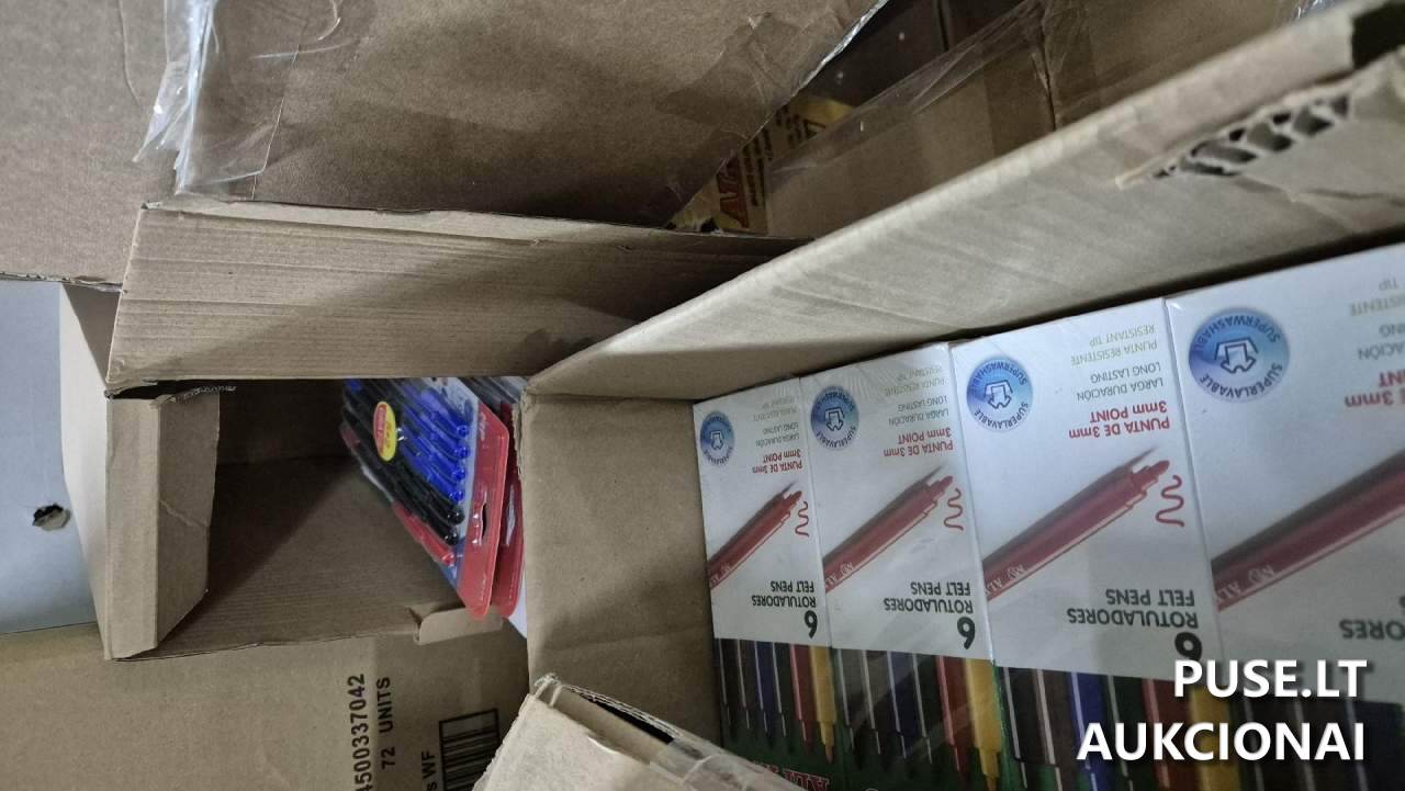 Kanceliarinės prekės Kitas turtas 3