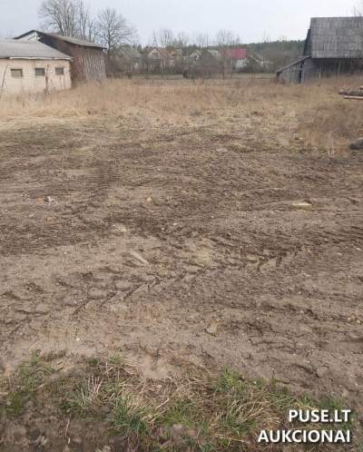 Valstybinės žemės sklypas Grinkiškio miestelyje, Radviliškio rajone, 1200 EUR pradinė kaina