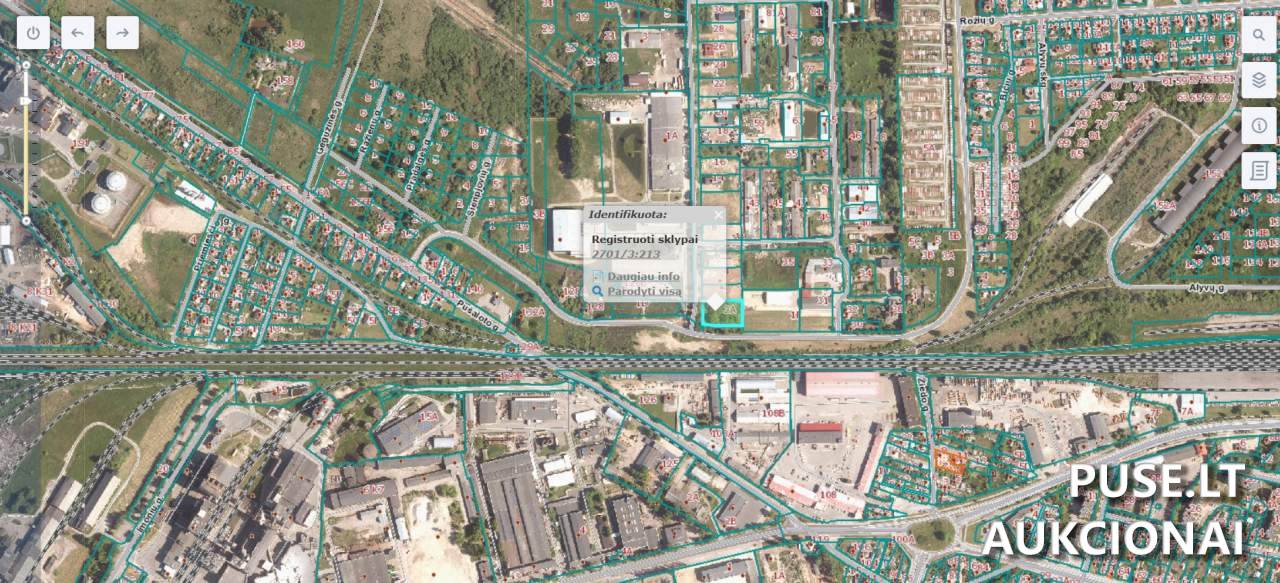 Žemės sklypas Sklypai Rėklių g. 2A, Panevėžys, 35291 Panevėžio m. sav., Lithuania 1